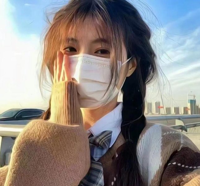 桃花含露又春风